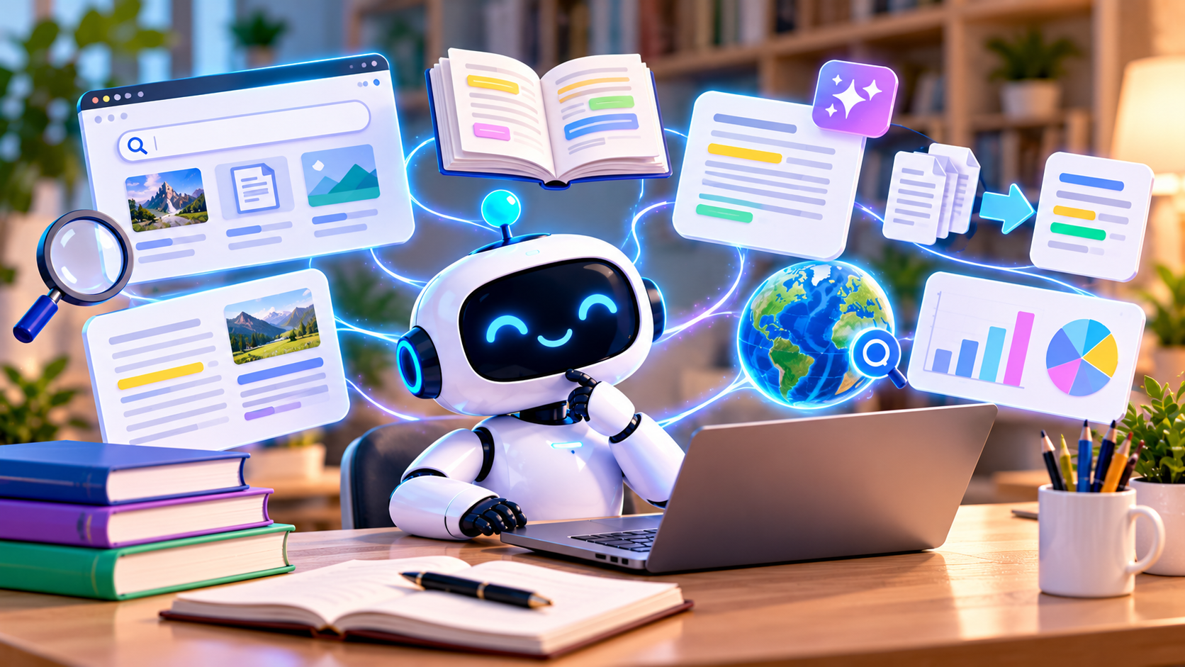 AI Research for Beginners illustrative cover
