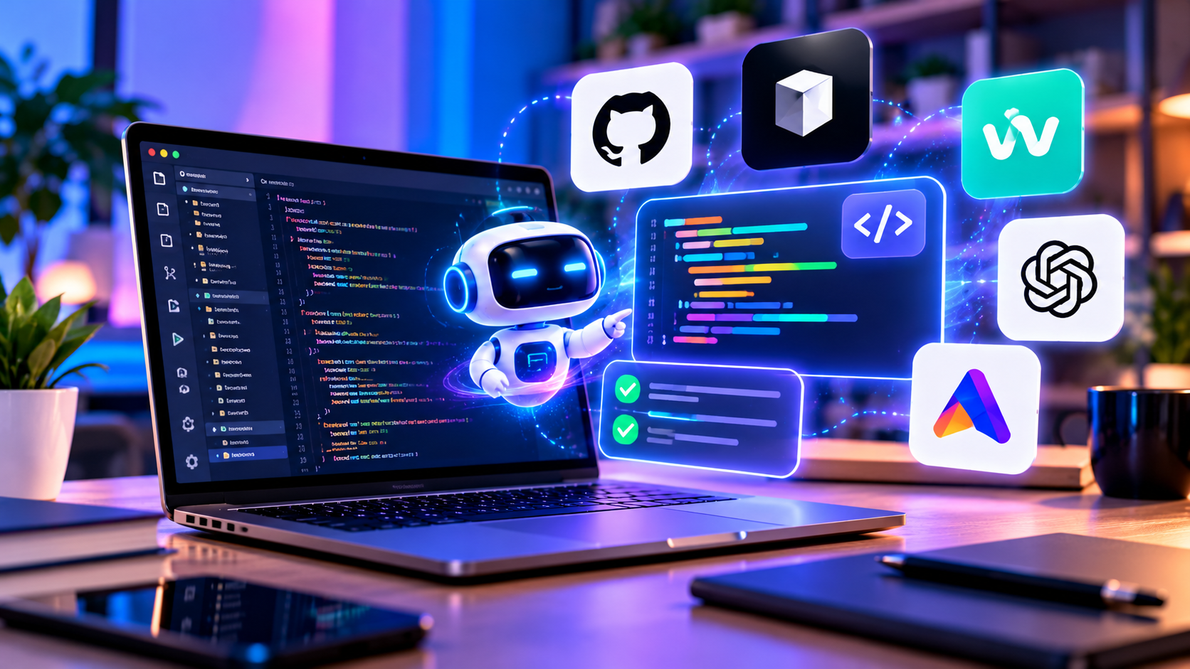 Best AI Coding Assistants in 2026 for Faster Development illustrative cover