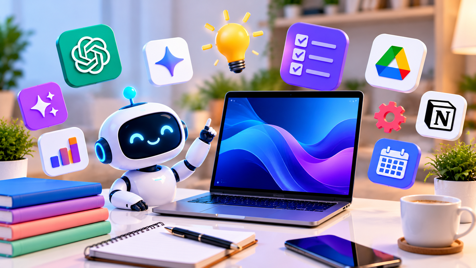 AI Productivity for Beginners illustrative cover