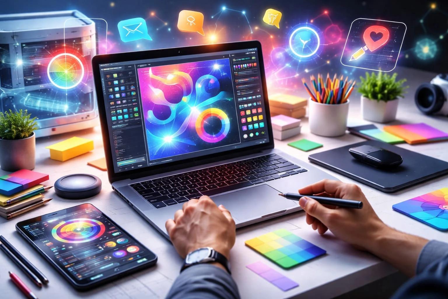 Best AI Design Tools in 2026 for Creative Projects illustrative cover
